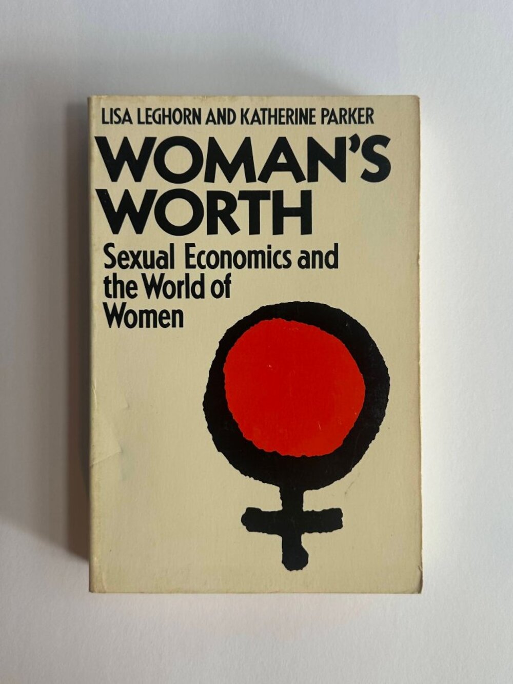 Vintage 1981 Woman's Worth Feminist Economics Paperback Book